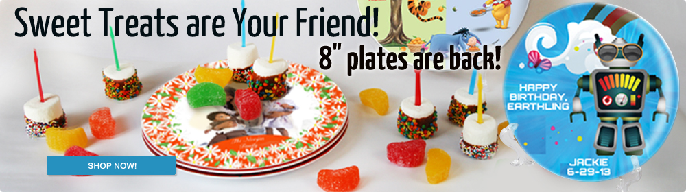 8 inch Plates are Back!